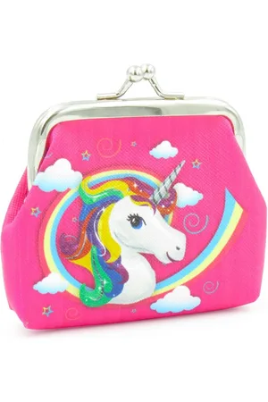 Merkloos Unicorn Portemonnee Met Knipsluiting