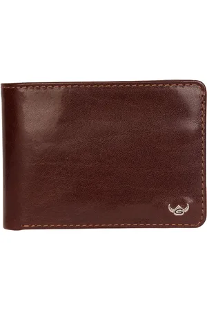 Golden head Portemonnee Colorado RFID Protect Petite Billfold Coin Wallet Bruine