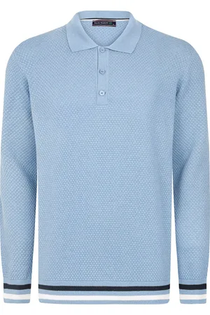 Felix Hardy Gebreide Polo Trui - Polo Kraag - Sweater - 100% Katoen Heren - Xl