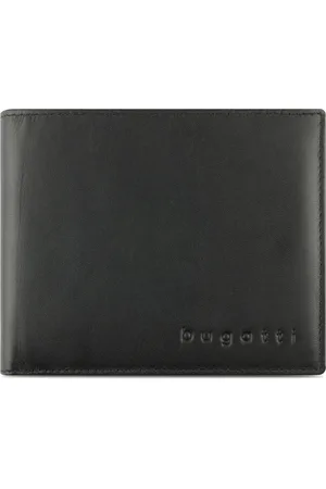 Bugatti Portemonnee Super Slim Classic Wallet Horizontal With Flap Zwart