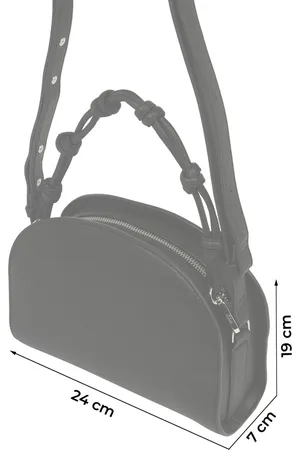 QS by s.Oliver Schoudertas Handtas City Bag Zwart