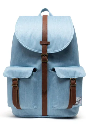 Herschel Dawson - Light Denim Crosshatch / Rugzak met Laptopvak - 20,5L Opbergruimte / Beperkte Levenslange Garantie / Jeans