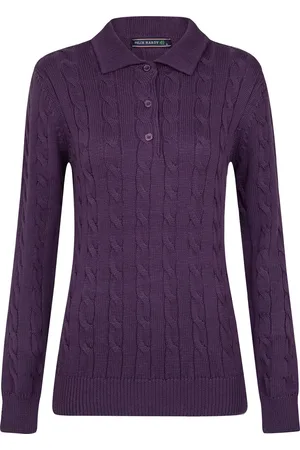 Felix Hardy Gebreide Polo Trui - Polo Kraag - Sweater Dames - Xl