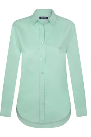 Jimmy Sanders Overhemd - Overhemden - Blouse - 100% Katoen Dames - L