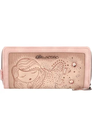 Anekke Portemonnee Hollywood Studio RFID Wallet Beige