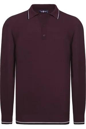 Jimmy Sanders Gebreide Polo Trui - Polo Kraag - Sweater - 100% Katoen Heren - 2Xl
