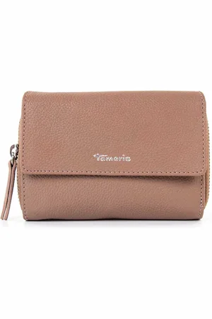 Tamaris Leren Portemonnee Amanda Zip Around Wallet Lichtbruin