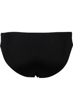Arena B Team Swim Briefs Solid Black-White