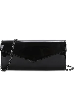 Buffalo Koppeling Schoudertas Patent Secco Clutch Zwart