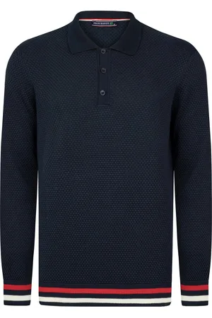 Felix Hardy Gebreide Polo Trui - Polo Kraag - Sweater - 100% Katoen Heren - 2Xl