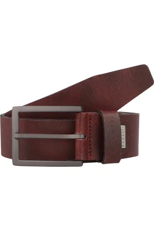 Bugatti Leren Riem Men´s Leather Belt 3.5 W110 Bruine