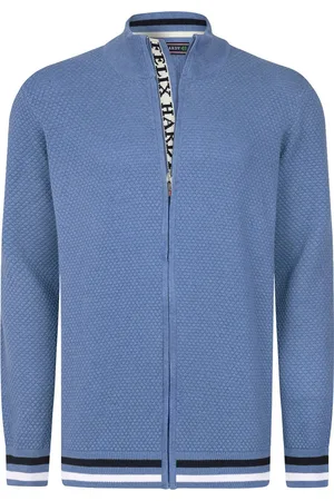 Felix Hardy Gebreid Vest - Cardigan 100% Katoen - Coltrui Heren - M