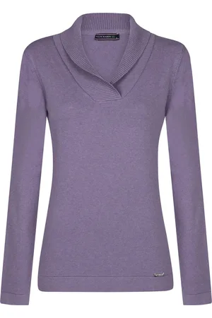 Felix Hardy Sjaalkraag Trui - Sweater %100 Katoen Dames - M