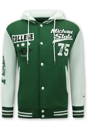 Enos Baseball vest met Capuchon - 905
