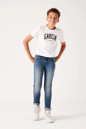 Garcia Xandro Jongens Skinny Fit Jeans Blauw