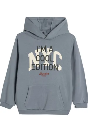 Koton Capuchon kraag Met drukwerk Sweatshirt