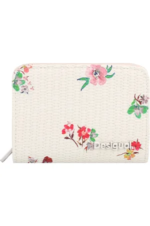 Desigual Portemonnee Delirium Maya Small Wallet Crème