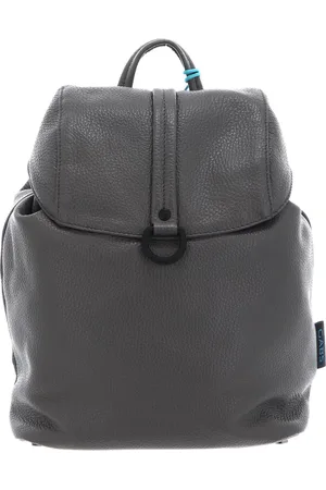 Gabs Leren Vrije tijd rugzak Rugzak Simona TG Bull Tube Black Backpack Grijs