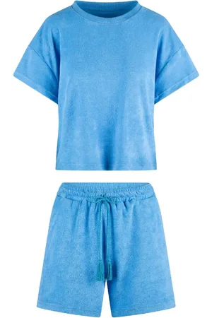 LingaDore Shortama Set Bonnie Blue - maat 46