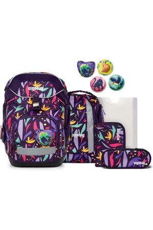 Ergobag Schooltas Lumi-Edition Pack-Set 6-delig Paars