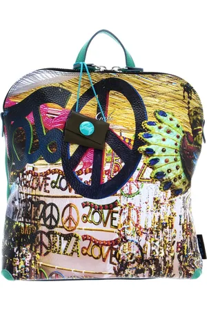 Gabs Leren Vrije tijd rugzak Rugzak Brigitte Trip Backpack Kleurrijke