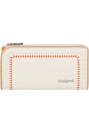 Desigual Portemonnee Ines Long Wallet Crème