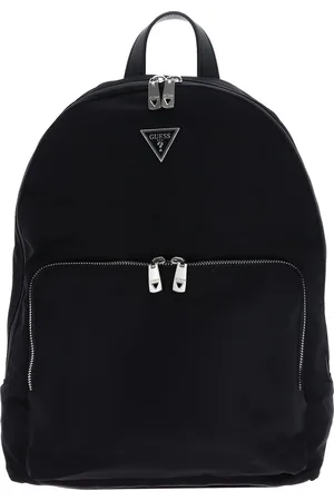 Guess Rugzak Certosa Nylon Eco Compact Backpack Zwart