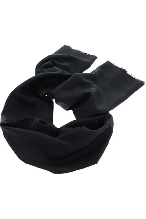 Guess Sjaal Jacquard Scarf Zwart