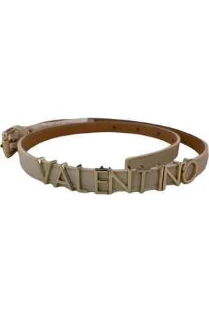 VALENTINO Riem Emma Winter Belt W85 Beige Bruine