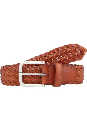 Marc O’ Polo Leren Riem Clemens Belt W105 Bruine
