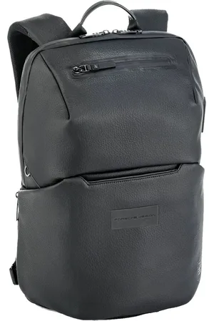 Porsche Design Vrije tijd rugzak Rugzak met laptopvak Urban Eco Backpack Leather Zwart