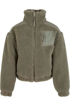 Urban classics Sherpa Mix Kinder Jacket - Kids 158/164