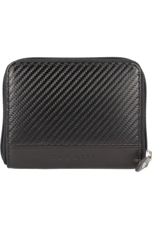 Bugatti Portemonnee Comet Wallet With Zip Zwart