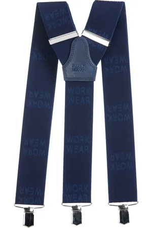 Pierre Mouton Work Wear Bretel - Bretels - Volwassenen - Heren - - 120cm - 3 brede clips - 50mm breed - M - L