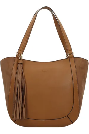 Gabor Schoudertas Aki Zip Shopper Bruine