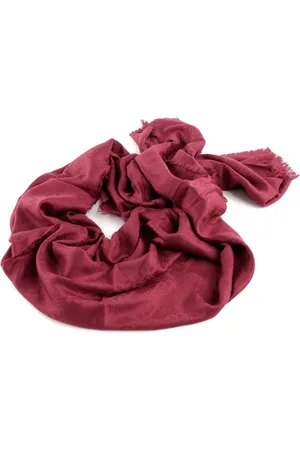 Liu Jo Sjaal Logo Scarf / Shawl Paars