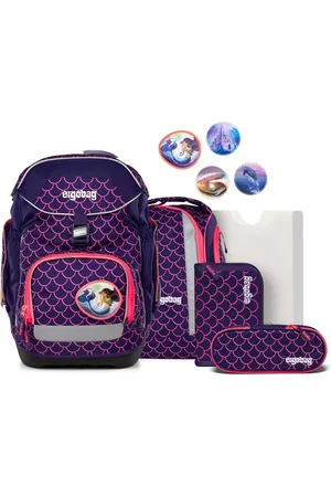 Ergobag Schooltas Lumi-Edition Pack-Set 6-delig Paars