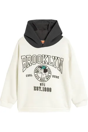 Koton Capuchon kraag Met drukwerk Sweatshirt