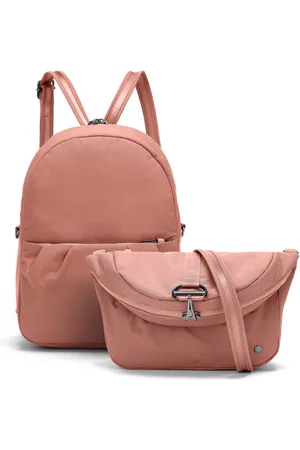 Pacsafe Vrije tijd rugzak Rugzak Citysafe CX ECONYL® Convertible Backpack 5,5L Zalmroze