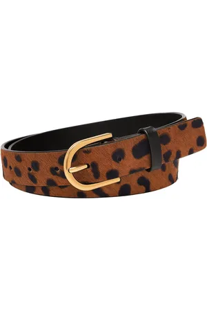 Fossil Leren Riem Leather Belt W95 Bruine