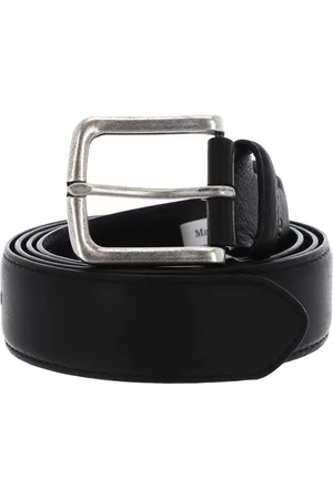 Marc O’ Polo Leren Riem Florian Belt Gents W100 Zwart