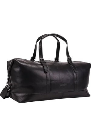 Leonhard Heyden Reistas Schoudertas Roma Travel Bag Zwart