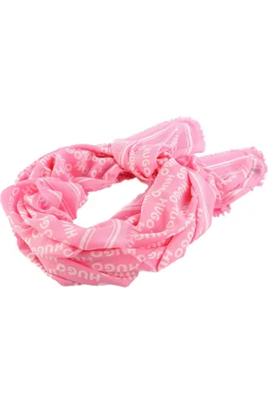 HUGO BOSS Sjaal Alycia Scarf 120x120 Roze