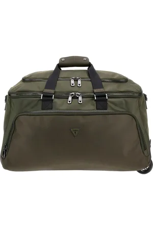 Guess Reistas Trolley Bologna Wheeled Duffel Bag Olijfgroen 57cm