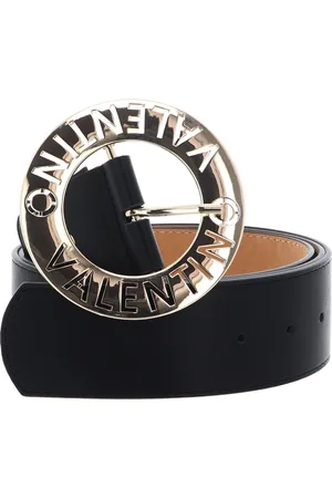 VALENTINO Riem Hampton Pin Buckle Belt W85 Zwart