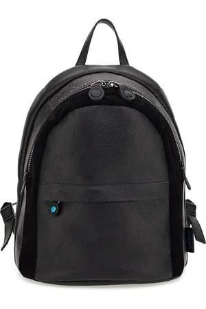 Gabs Leren Rugzak Anja Hokusai Black Backpack Zwart