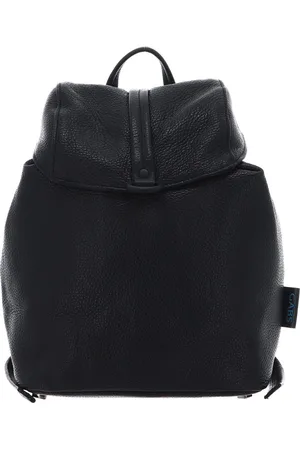 Gabs Leren Vrije tijd rugzak Rugzak Simona TG Bull Tube Black Backpack Zwart