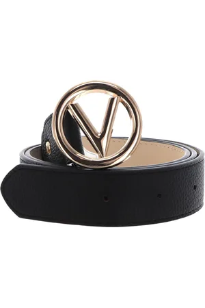 VALENTINO Riem Round Belt W120 Zwart