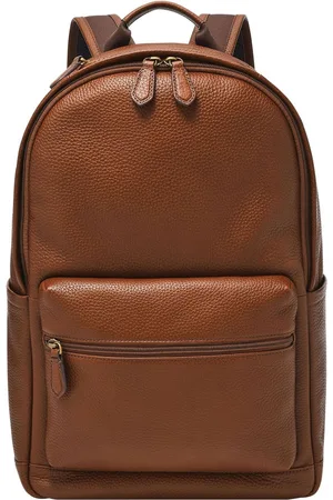 Fossil Vrije tijd rugzak Rugzak met laptopvak Buckner Backpack Bruine