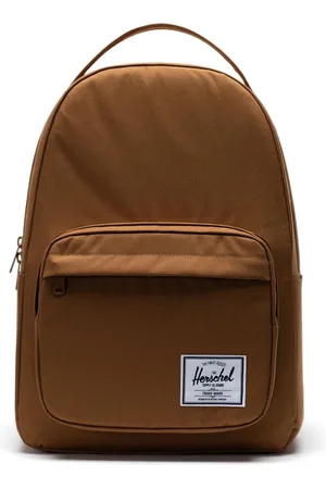 Herschel Miller - Rubber / De ruimste rugzak van , met 32L opbergruimte, 15" laptopvak; 2 vakjes voor een flesje, meerdere opbergcompartimenten en dubbele handvaten / Beperkte Levenslange Garantie /